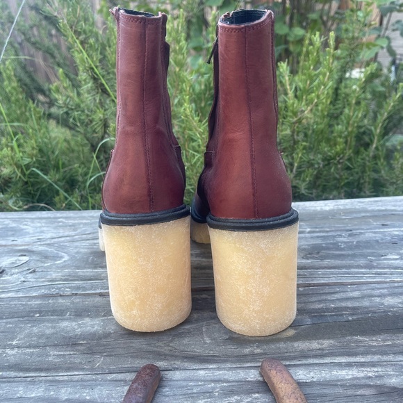 James leather Chelsea boot, Free People - Picture 3 of 10